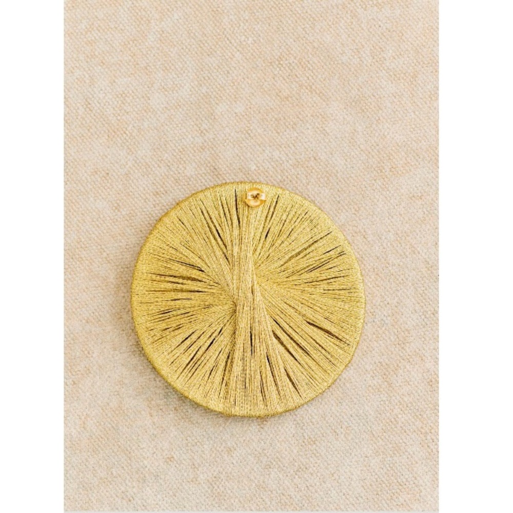 🌿|NWT| Sezane Diego Earrings in Gold - Picture 3 of 11